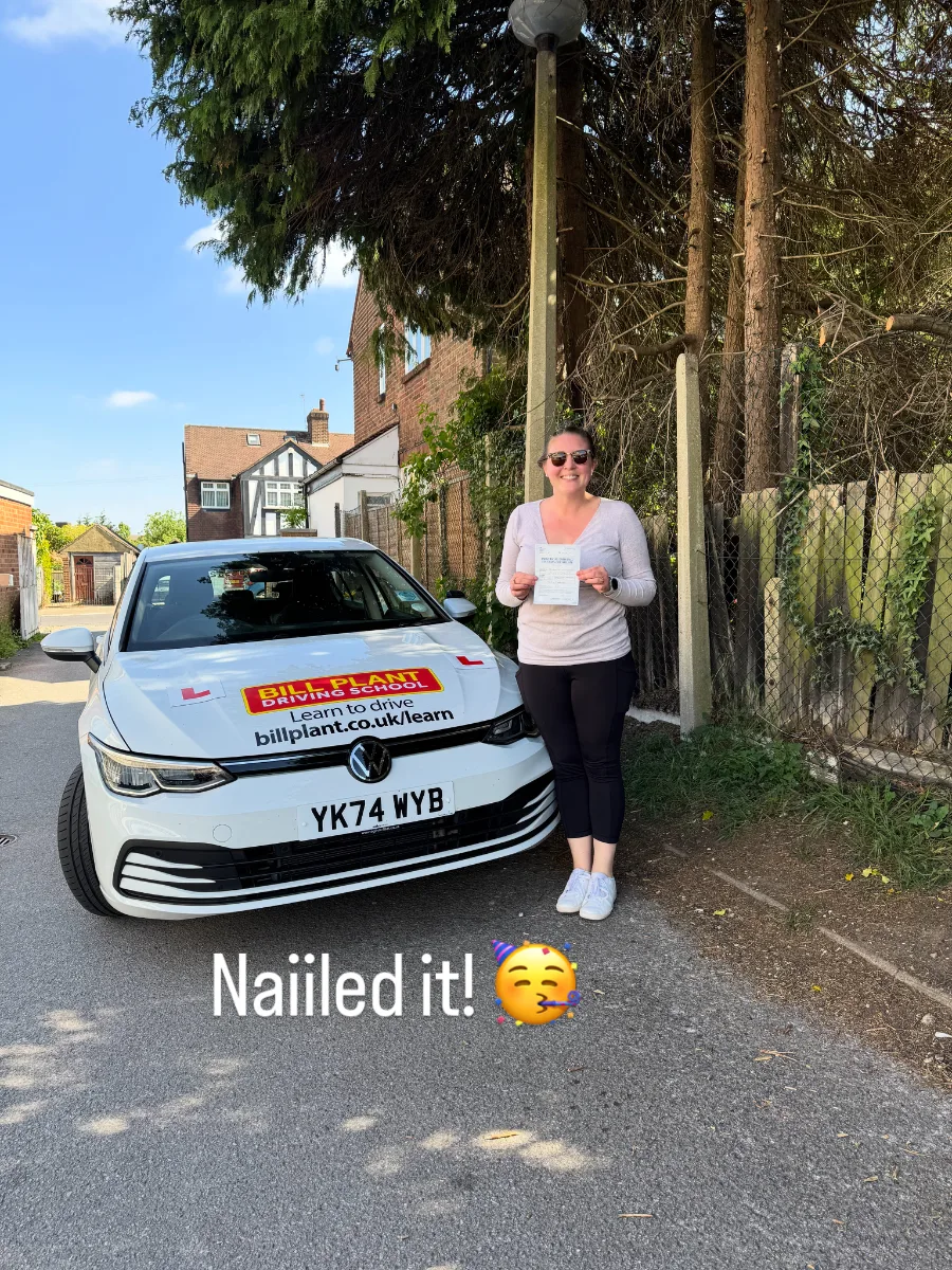 Erin passed their driving test