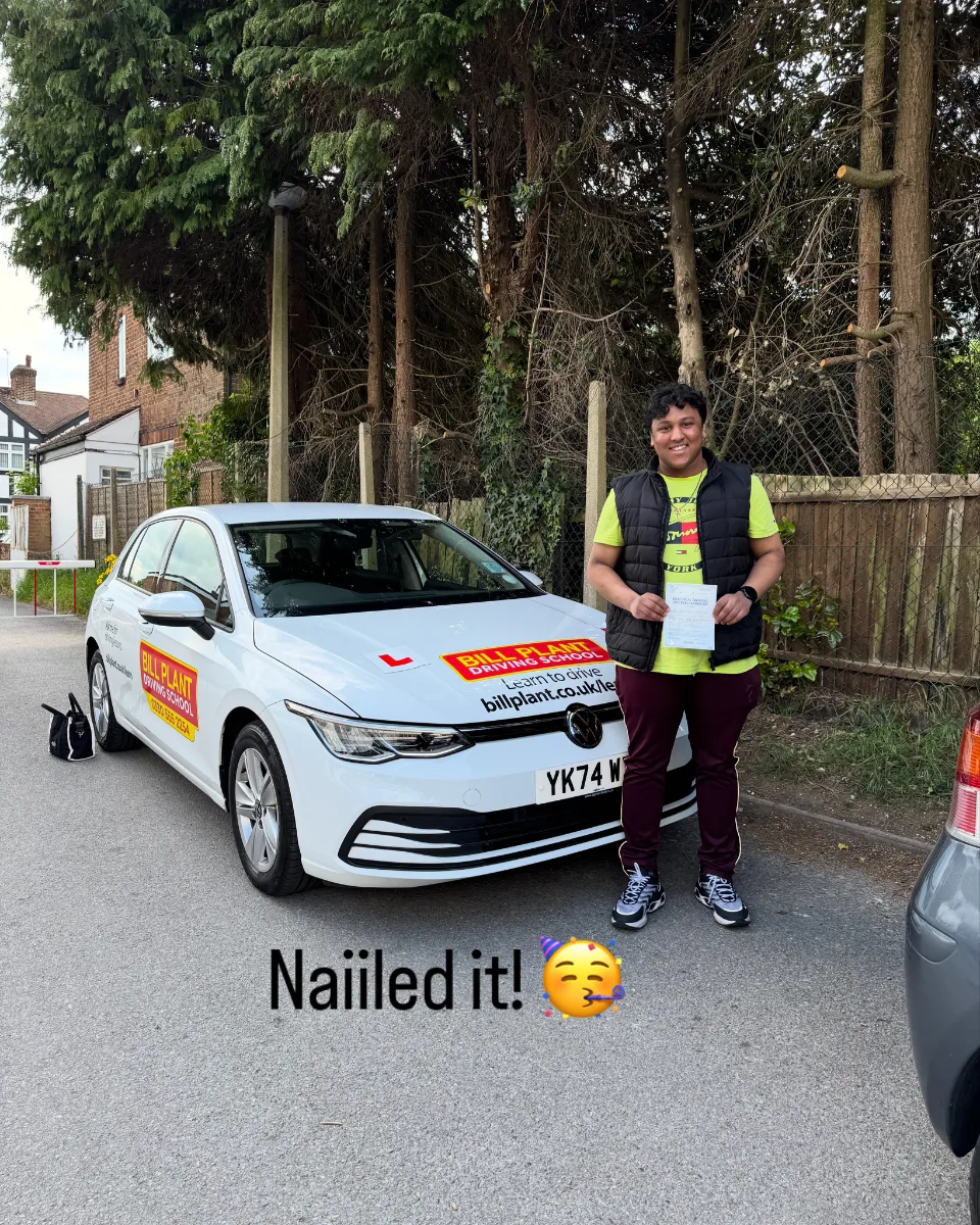 Kanishka passed their driving test