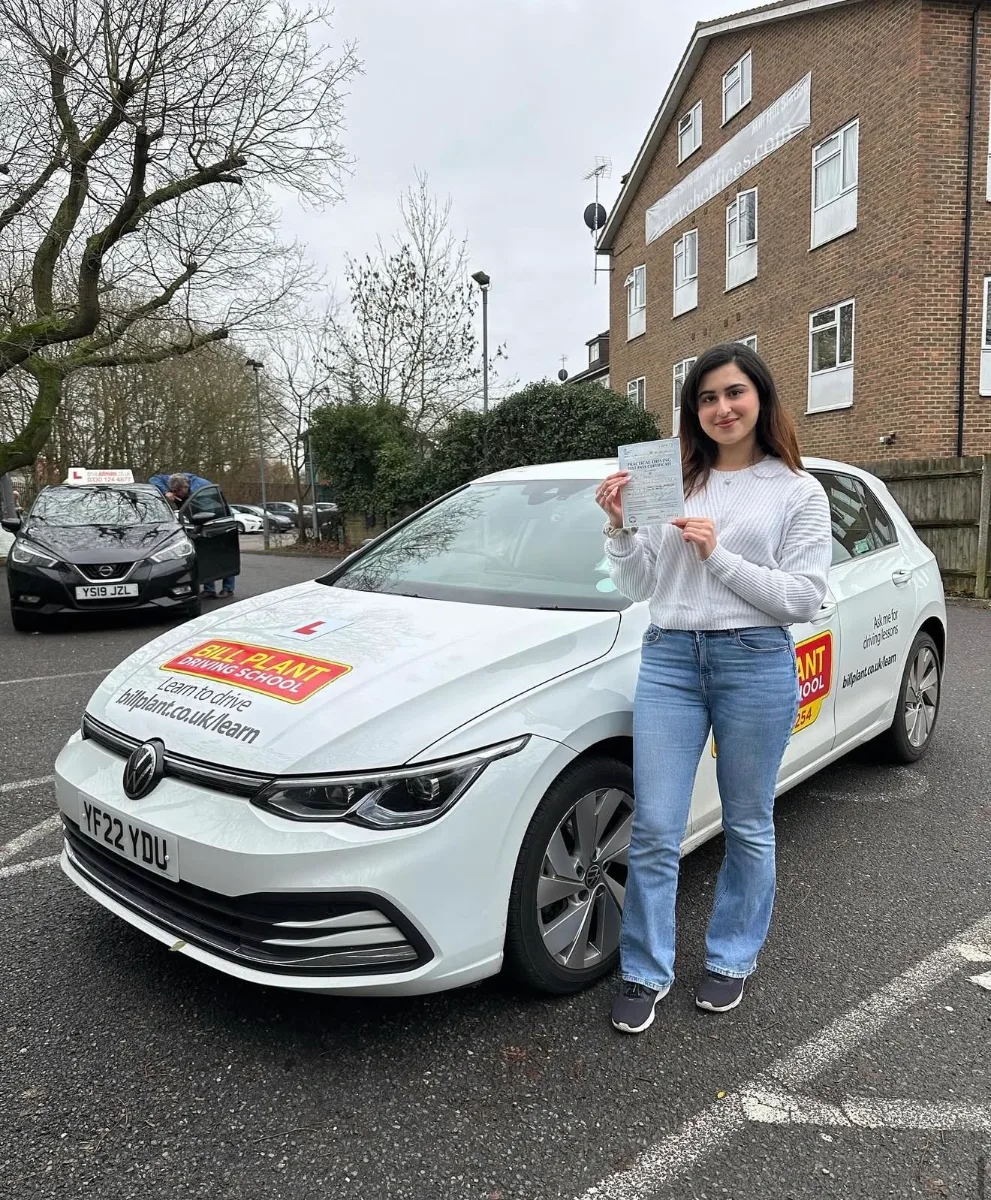 Noreen passed their driving test