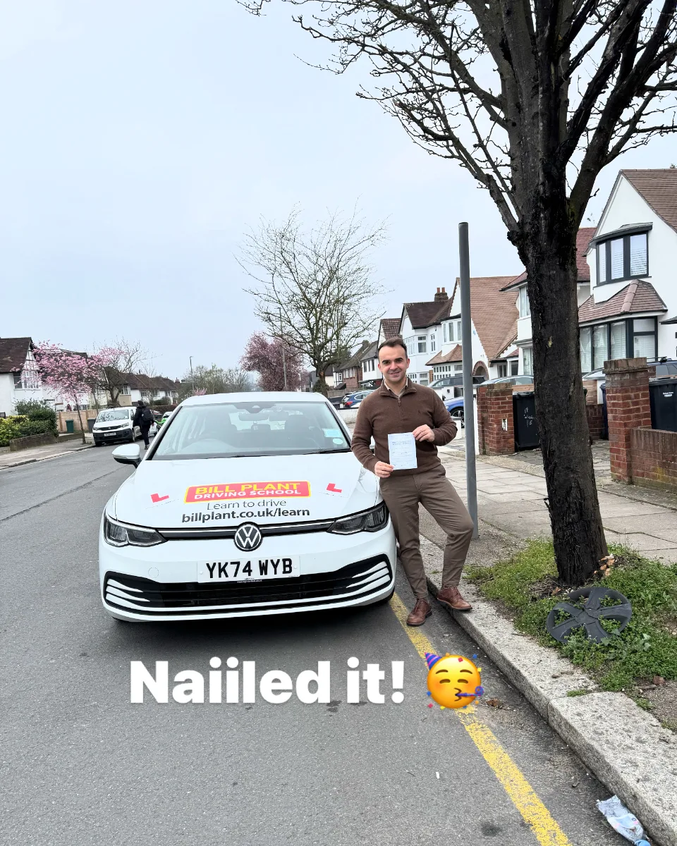 Nicu passed their driving test