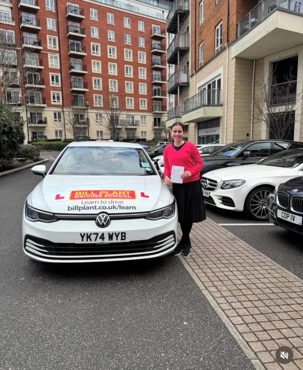 Vered passed their driving test