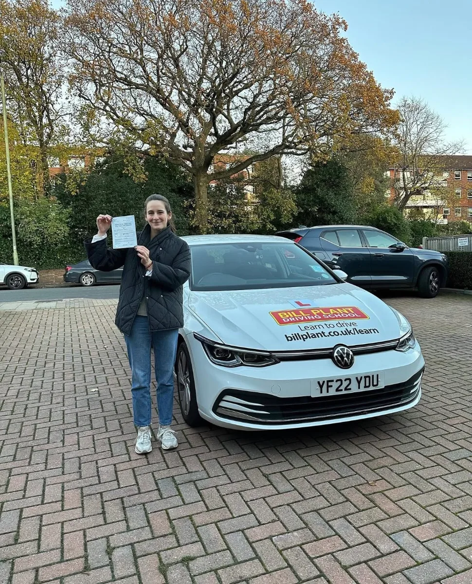 Katarina passed their driving test
