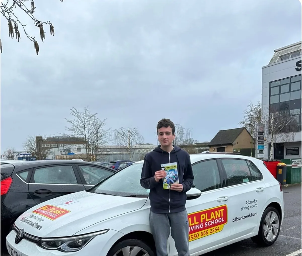 Joshua passed their driving test