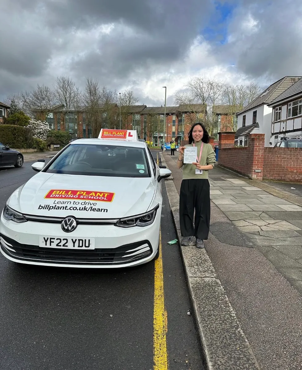 Marin passed their driving test
