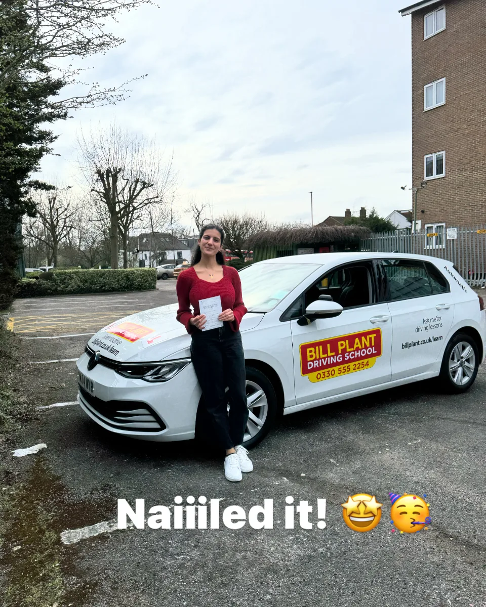 Yasmin passed their driving test