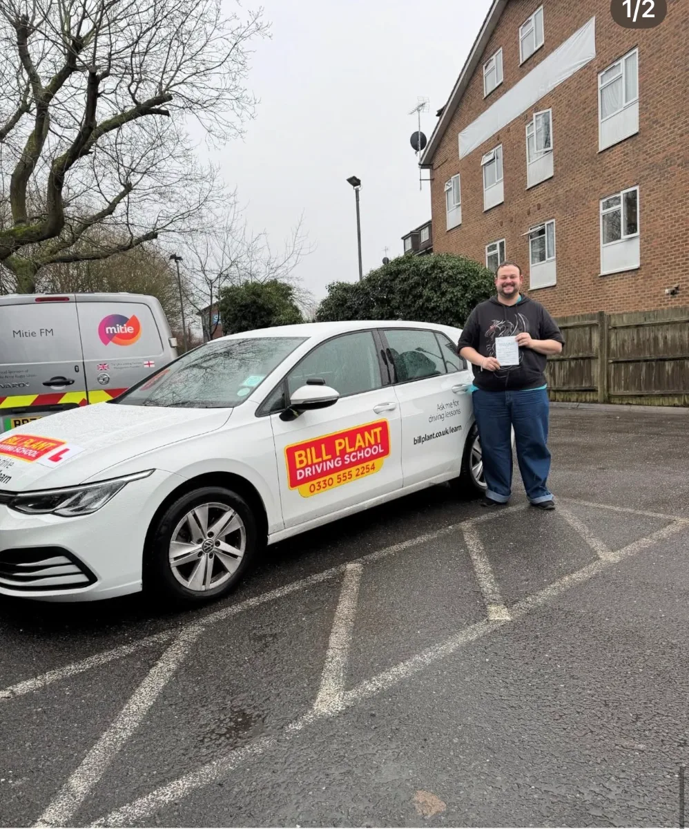 Barry passed their driving test