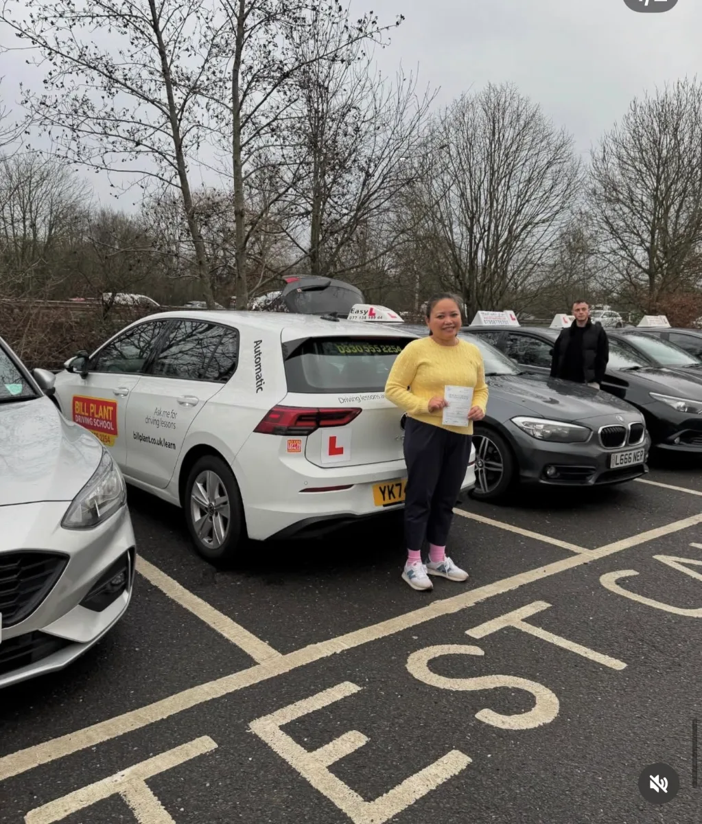 Marichel passed their driving test