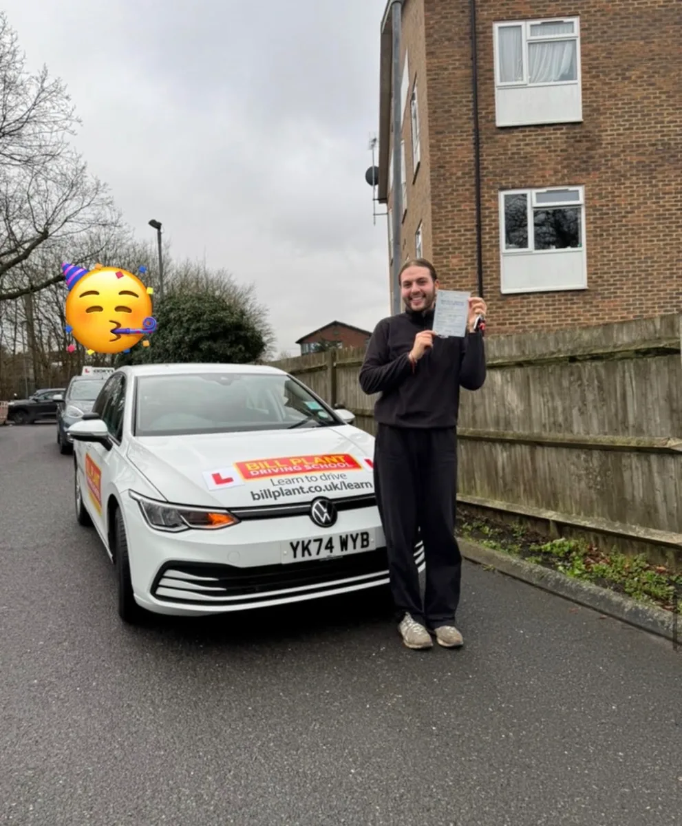 Kenny passed their driving test