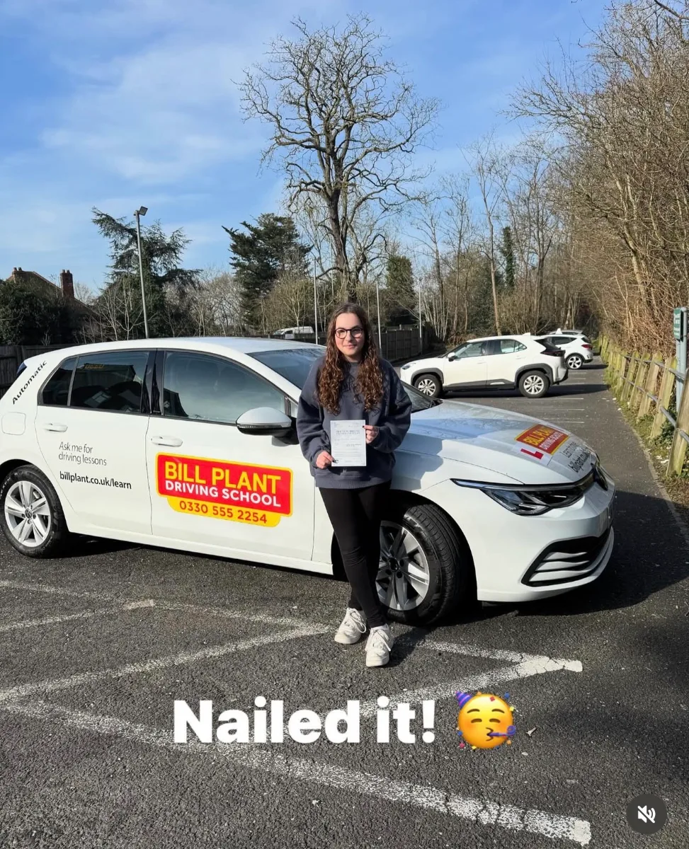 Maya passed their driving test