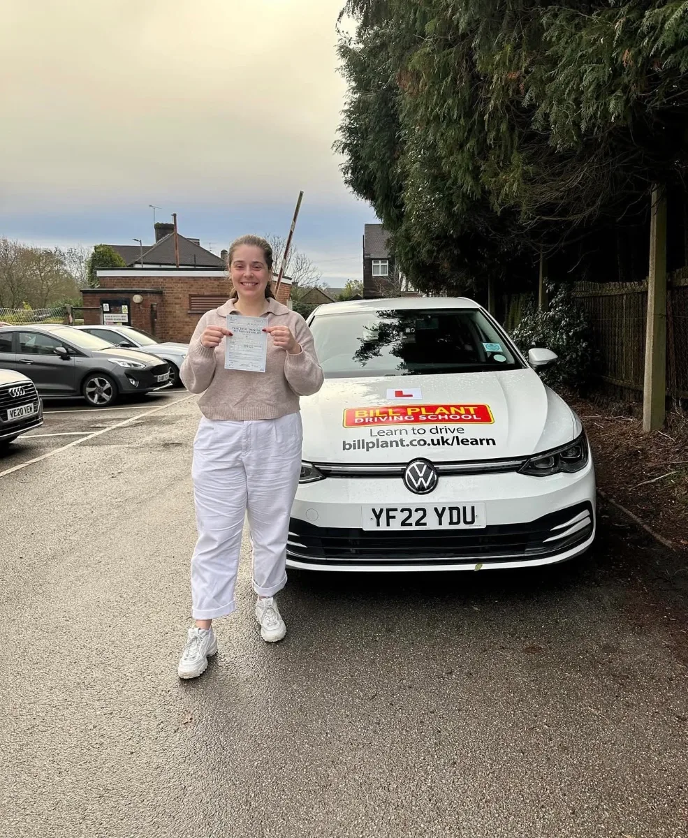 Bette passed their driving test