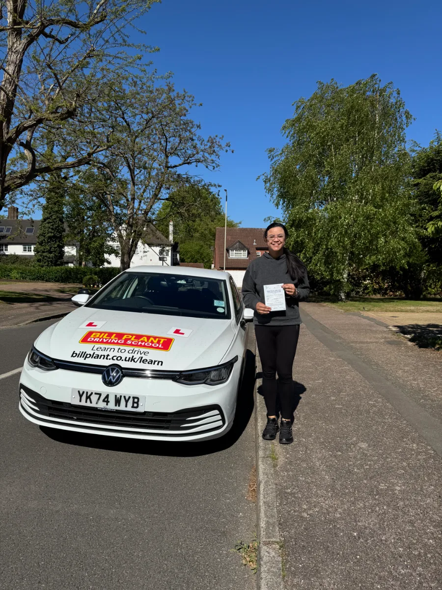 Jennyfer passed their driving test