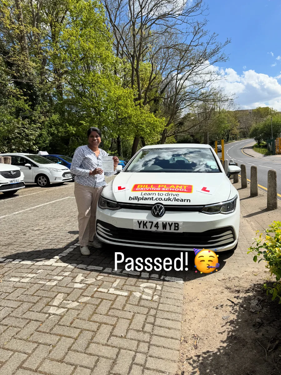Jaya passed their driving test