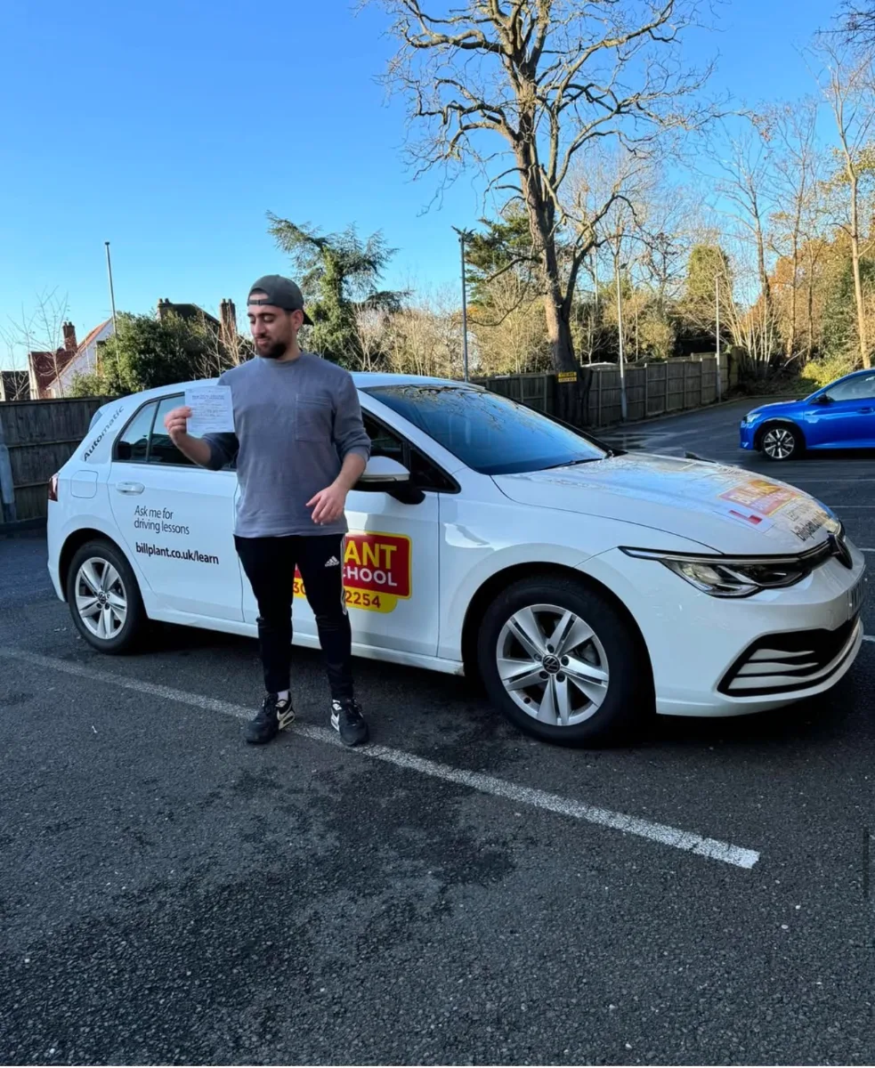 Yossi passed their driving test