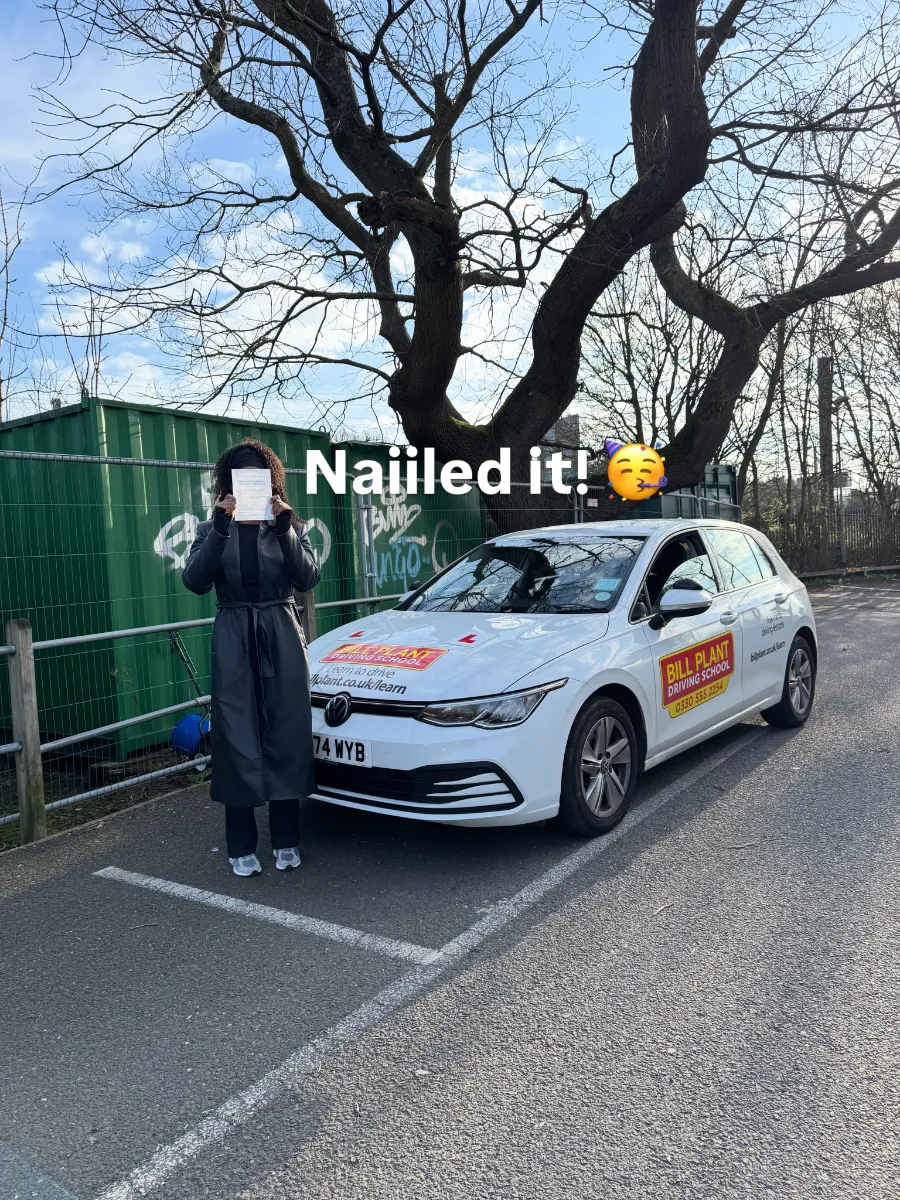 Diana passed their driving test